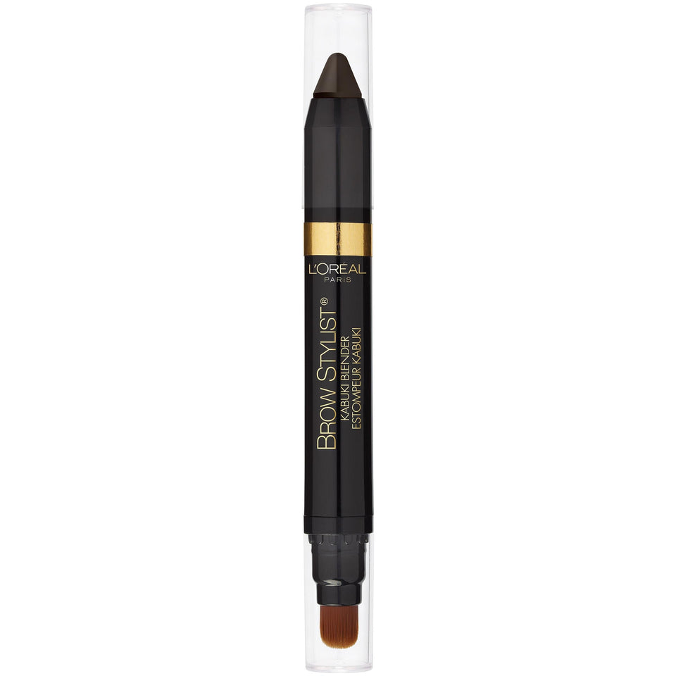 L'Oreal Paris Brow Stylist front packaging showing shade and compact dual-ended design
