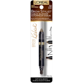 L'Oreal Paris brow crayon tip close-up revealing creamy texture for smooth application