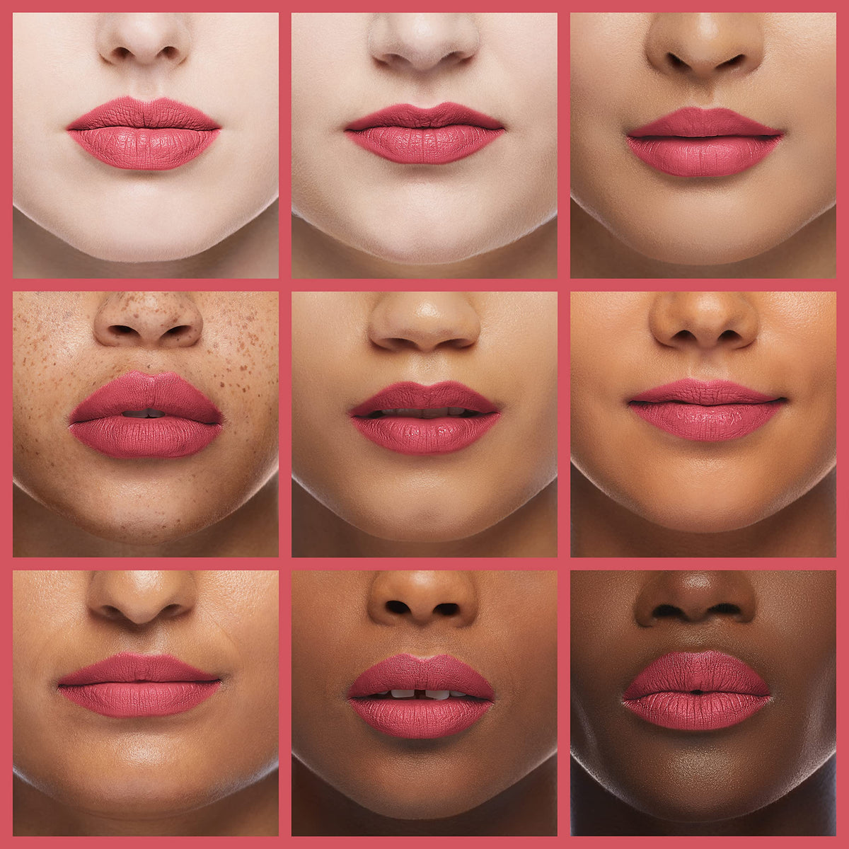 L'Oreal Paris lipstick being applied to lips demonstrating color payoff