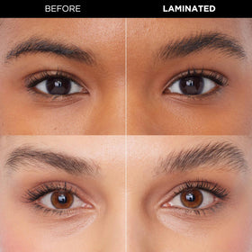 L'Oreal Paris clear gel texture close-up for lightweight, non-sticky hold