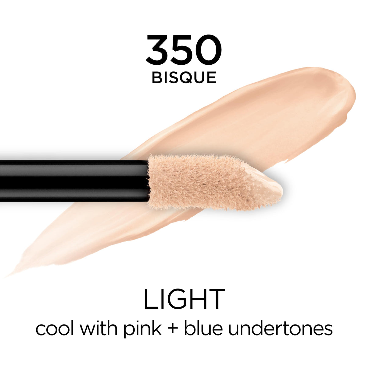 L'Oreal Paris extra-large applicator close-up lays down concentrated product