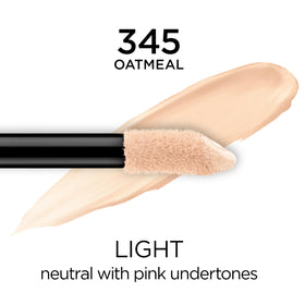 L'Oreal Paris concealer applicator close-up showing large doe-foot for fast coverage