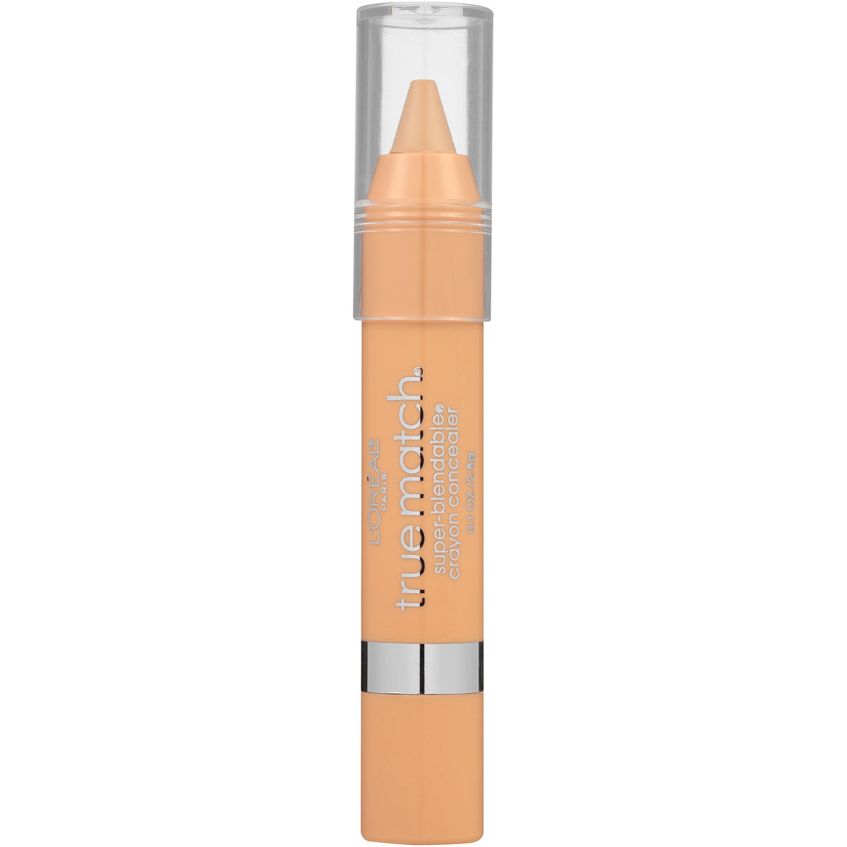 L'Oreal Paris crayon in use on under-eye demonstrating quick coverage and natural finish