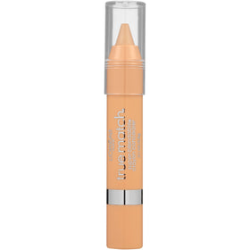 L'Oreal Paris crayon in use on under-eye demonstrating quick coverage and natural finish