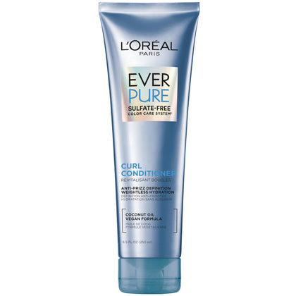 L'Oreal Paris EverPure front bottle showing label and size for clear product identification