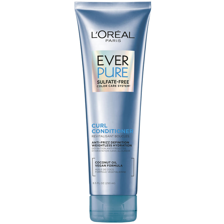 L'Oreal Paris EverPure front bottle showing label and size for clear product identification