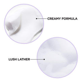 L'Oreal Paris label detail highlighting marula oil and sulfate-free benefit