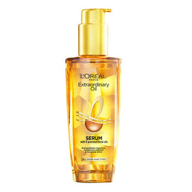 L'Oreal Paris bottle front view showing elegant packaging and product benefit