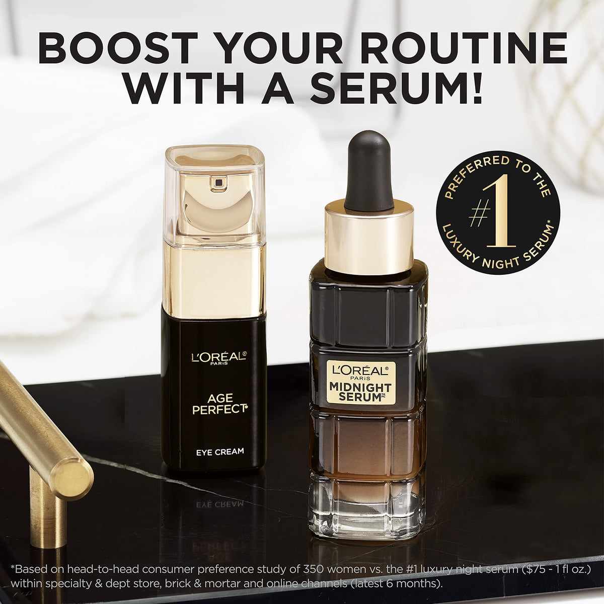 L'Oreal Paris open container with antioxidant ingredient visual