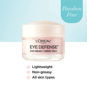 L'Oreal Paris cream texture close-up, lightweight gel hydration visible