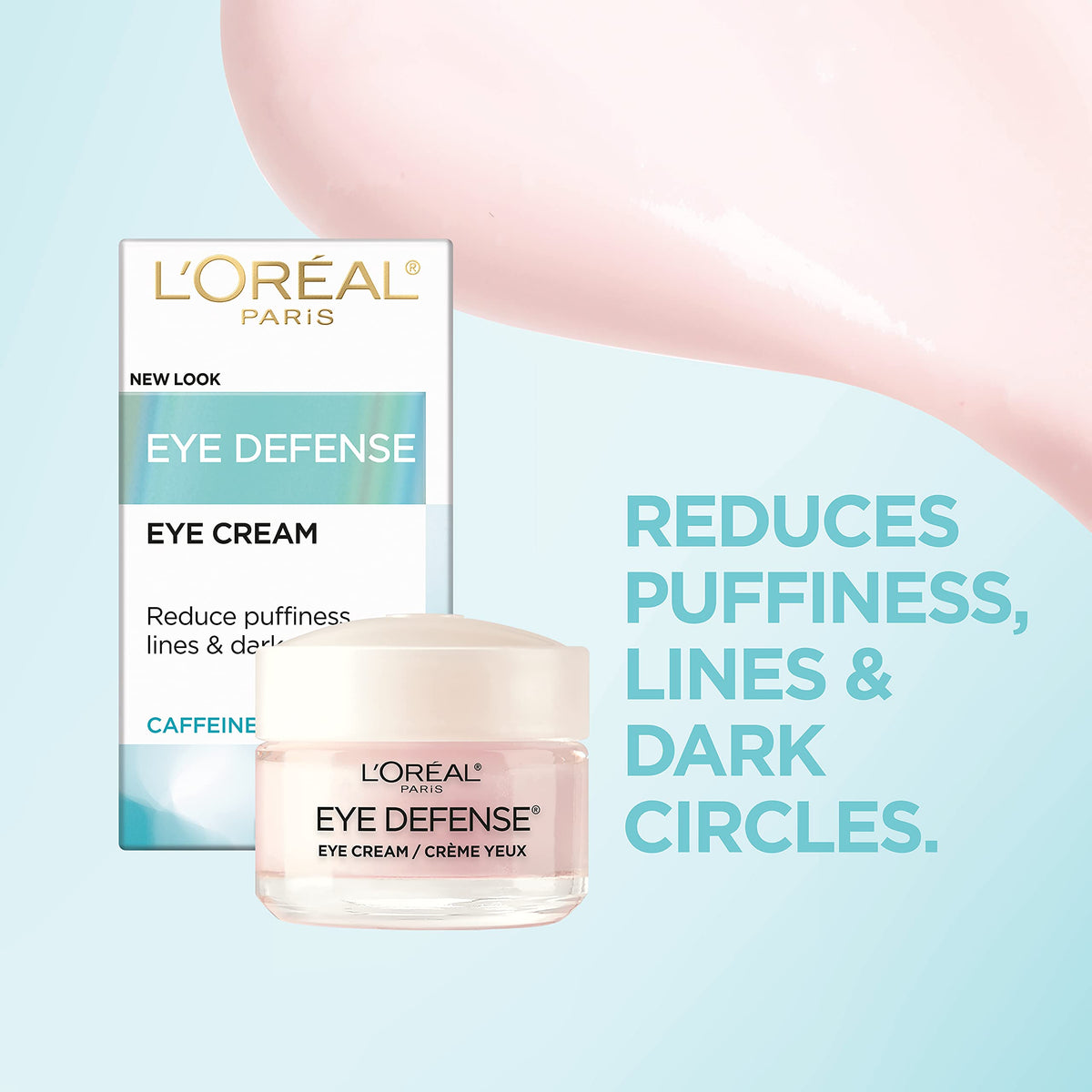L'Oreal Paris tube with closed cap, compact travel-friendly design benefit