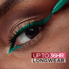 L'Oreal Paris eyeliner tip close-up demonstrating smooth glide benefit