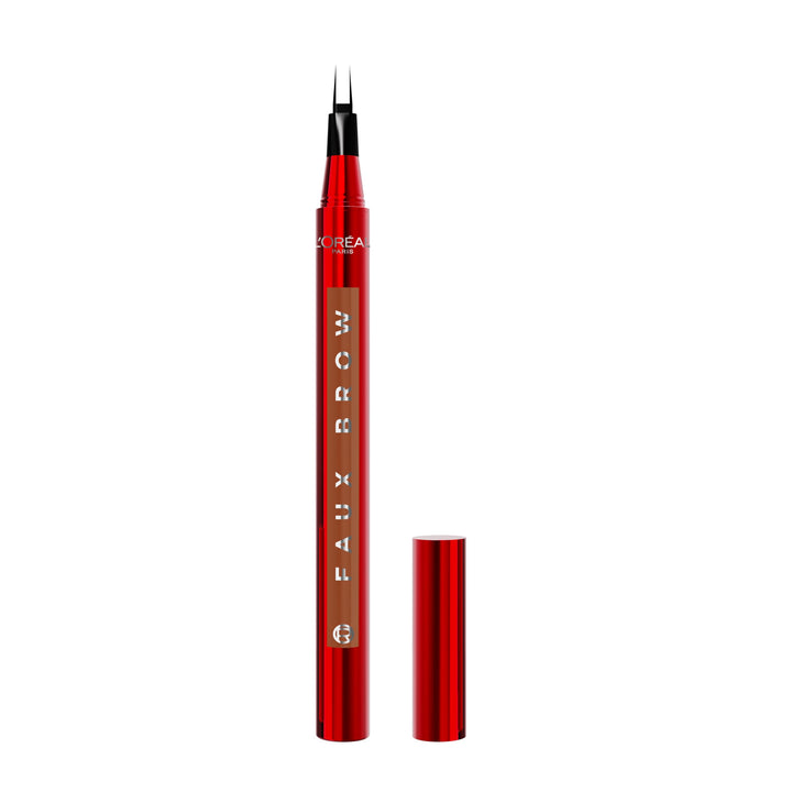 L'Oreal Paris Faux Brow front packaging shows product and shade benefit