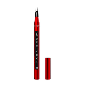 L'Oreal Paris faux brow front packaging shows product and shade for easy selection