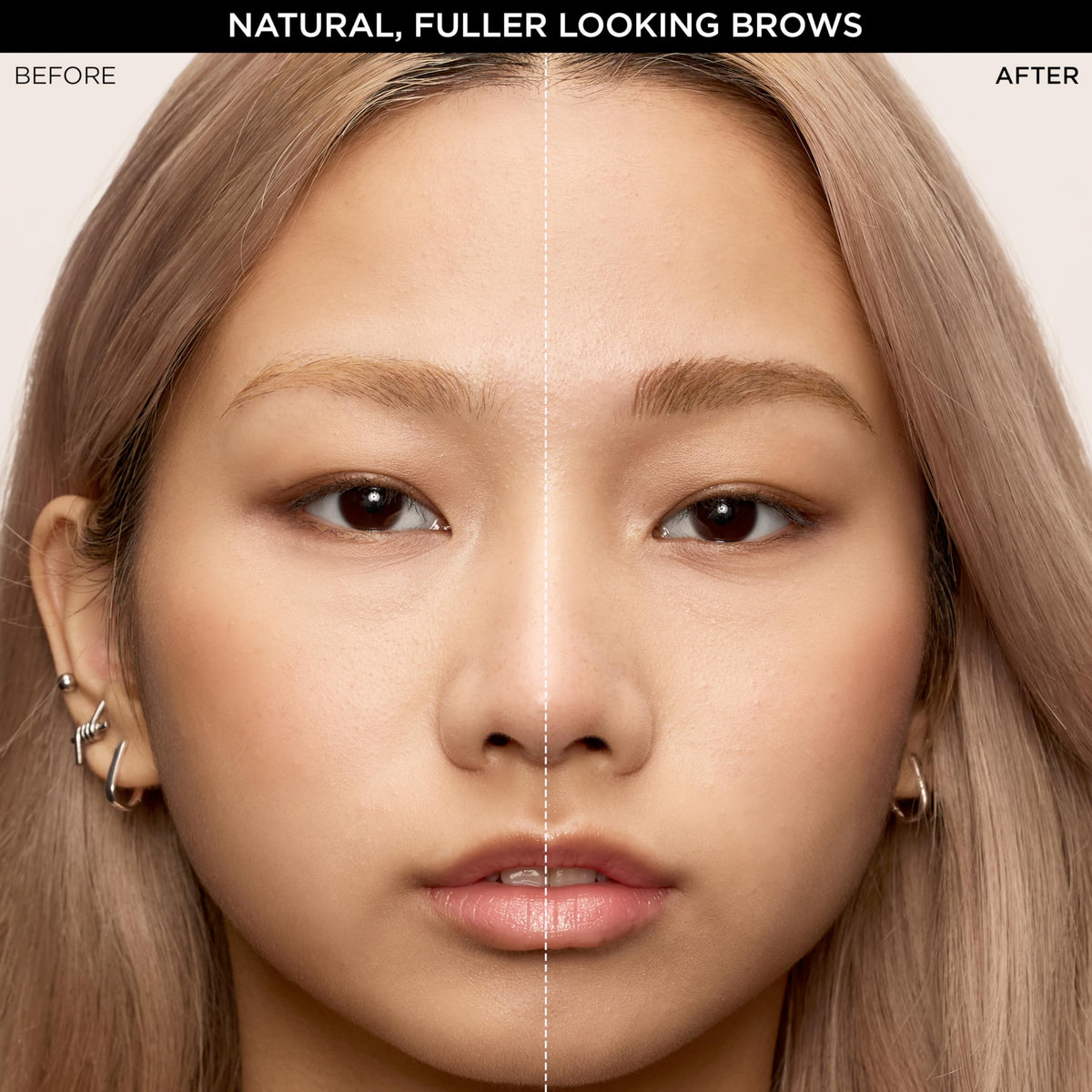 L'Oreal Paris faux brow ink tip detail illustrating ultra-thin line control