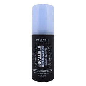 L'Oreal Paris front packaging showing spray bottle and branding, conveys professional finish