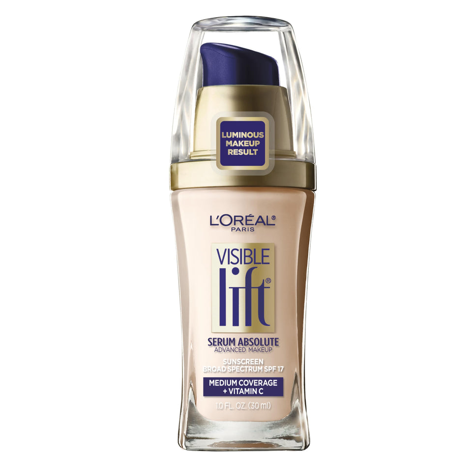 L'Oreal Paris front packaging showing Soft Ivory shade and SPF 17 benefit