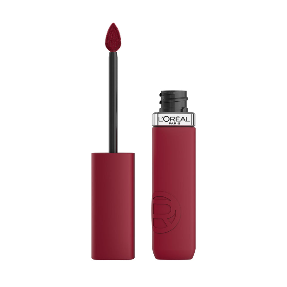 L'Oreal Paris front packaging showing Wine Not 500 and clear shade