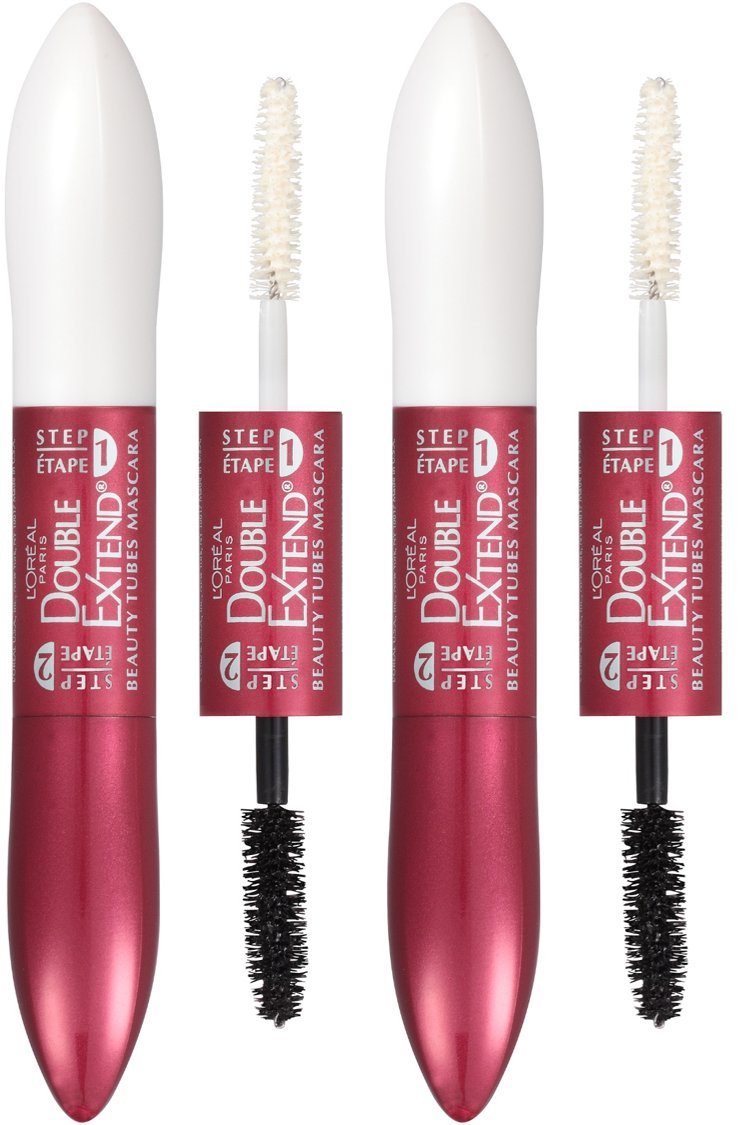 L'Oreal Paris front packaging showing twin tubes and benefits