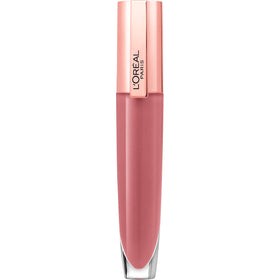 L'Oreal Paris front tube showing sleek packaging and dewy finish benefit