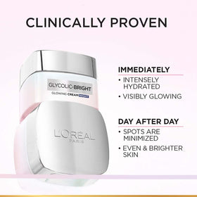 L'Oreal Paris cream on bathroom shelf showing night routine convenience