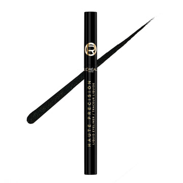 L'Oreal Paris front view of eyeliner pen showing sleek design and branding benefits