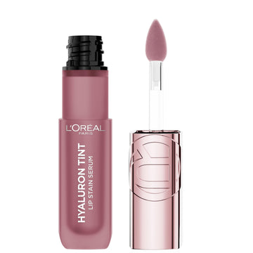 L'Oreal Paris front packaging of Hyaluron Tint 217 Smoky Mauve showing shade and benefit
