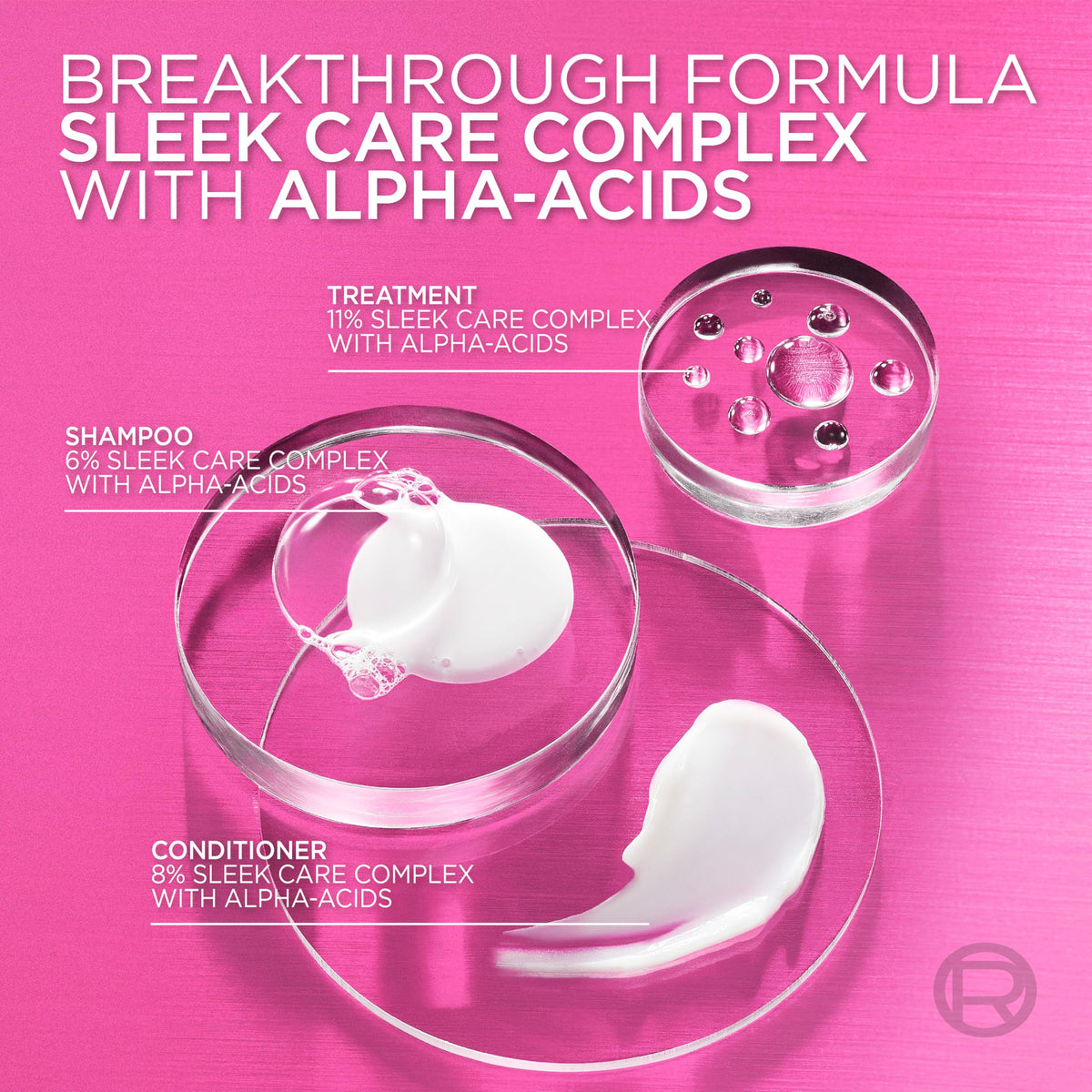 L'Oreal Paris product in use in shower showing easy application benefit