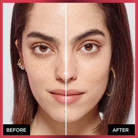 L'Oreal Paris application sponge pressed into powder for buildable coverage