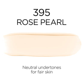 L'Oreal Paris before and after split-face showing coverage transformation