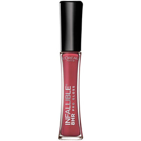 L'Oreal Paris product front packaging showing Bloom gloss and branding, clear benefit