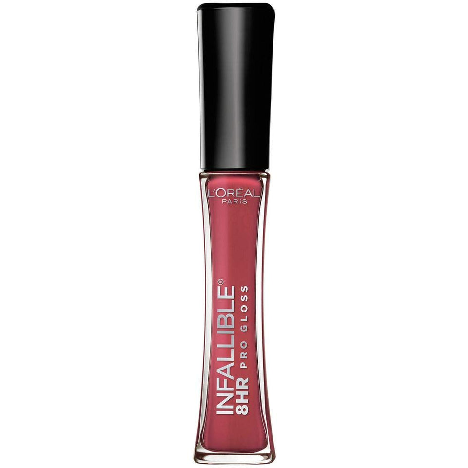 L'Oreal Paris product front packaging showing Bloom gloss and branding, clear benefit