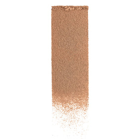 L'Oreal Paris bronzer next to a coin to show compact size and travel-friendly weight