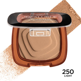L'Oreal Paris bronzer swatches on arm showing buildable color benefit