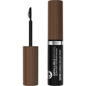 L'Oreal Paris brow mascara front packaging showing shade 5.0 Brunette for easy selection