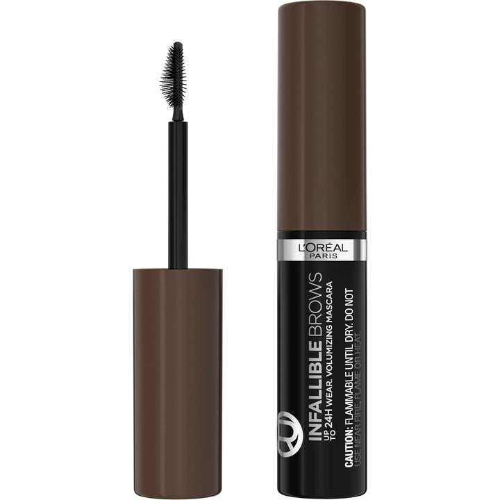 L'Oreal Paris Infallible brow mascara front tube showing shade and branding for easy identification