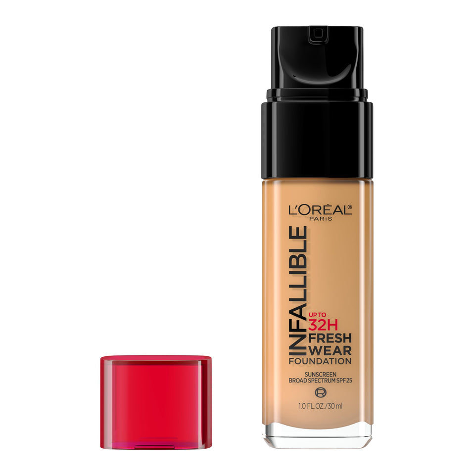 L'Oreal Paris front packaging showing full product and shade label, clear benefit coverage