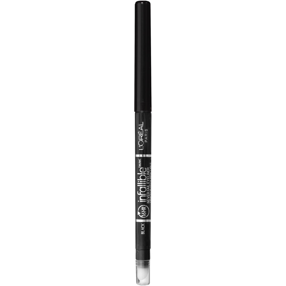 L'Oreal Paris front packaging showing product and bold black liner benefit