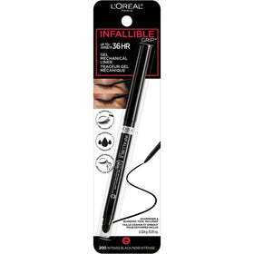 L'Oreal Paris pencil tip close-up demonstrating smooth glide and precise application