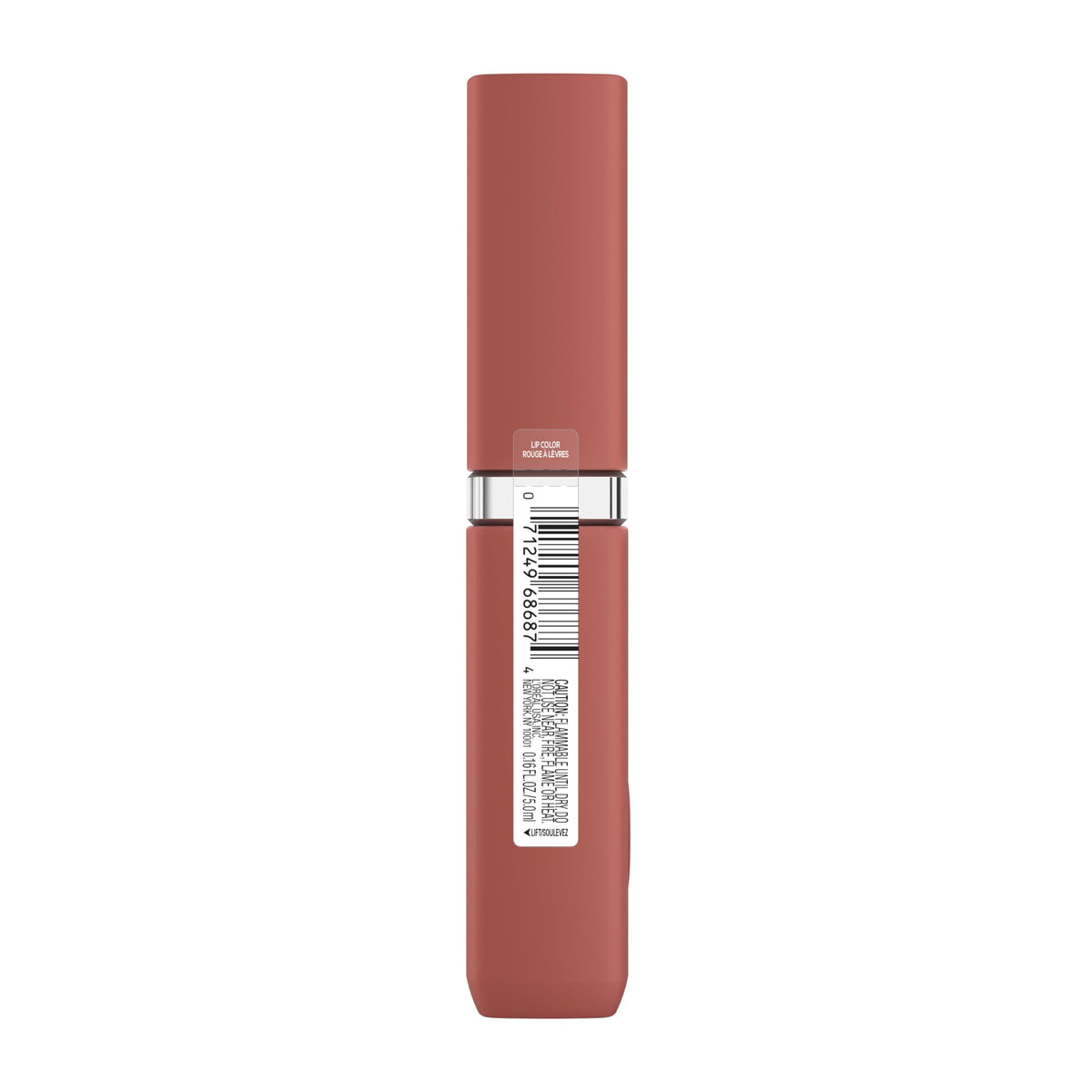 L'Oreal Paris model wearing lipstick showing long-lasting matte look benefit
