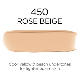 L'Oreal Paris open cap with label readable to show SPF and formula details