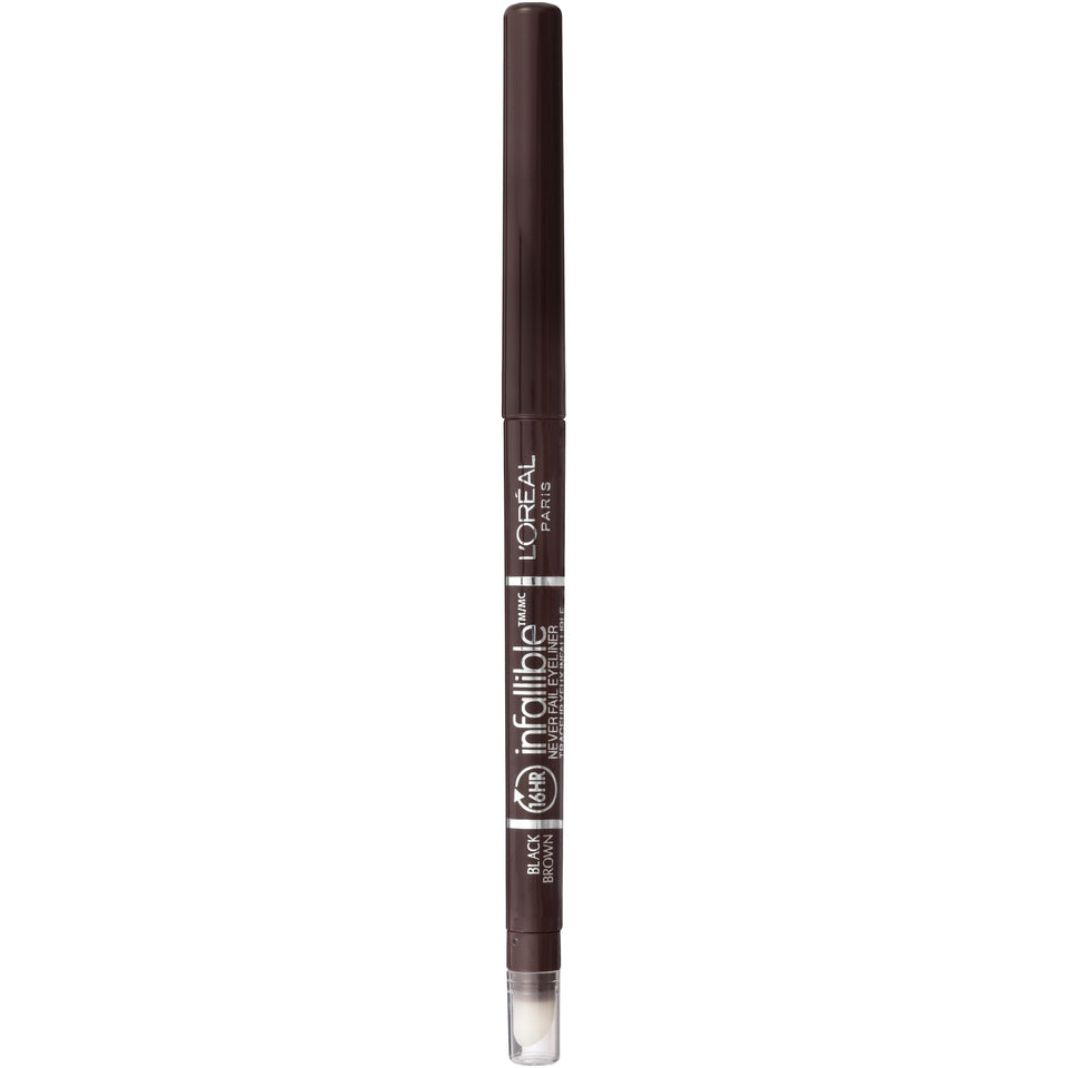 L'Oreal Paris pencil front view showing sleek packaging and shade