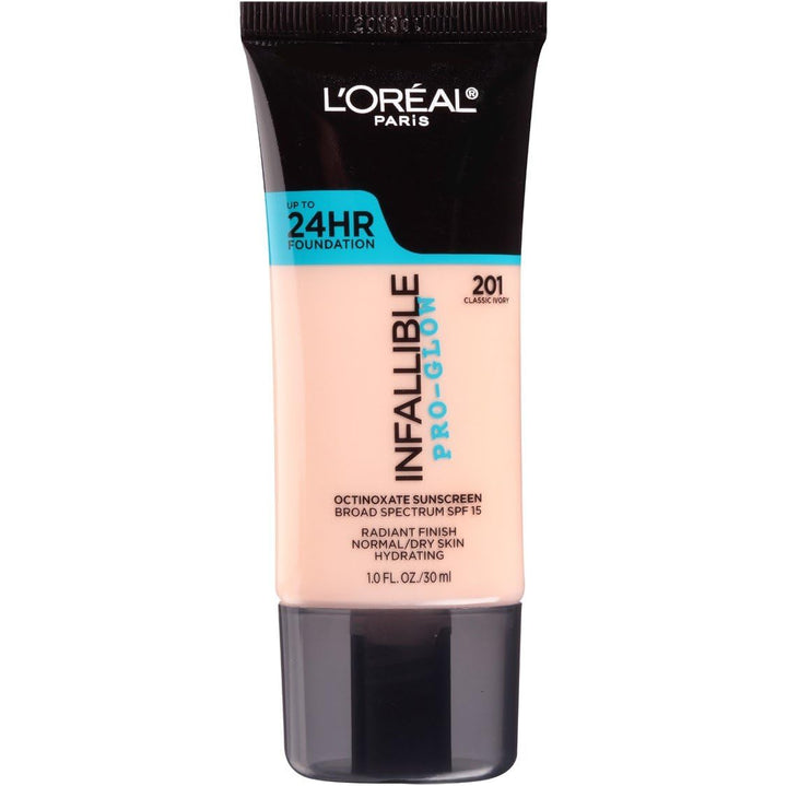 L'Oréal Paris front packaging showing bottle and label for quick identification and trust