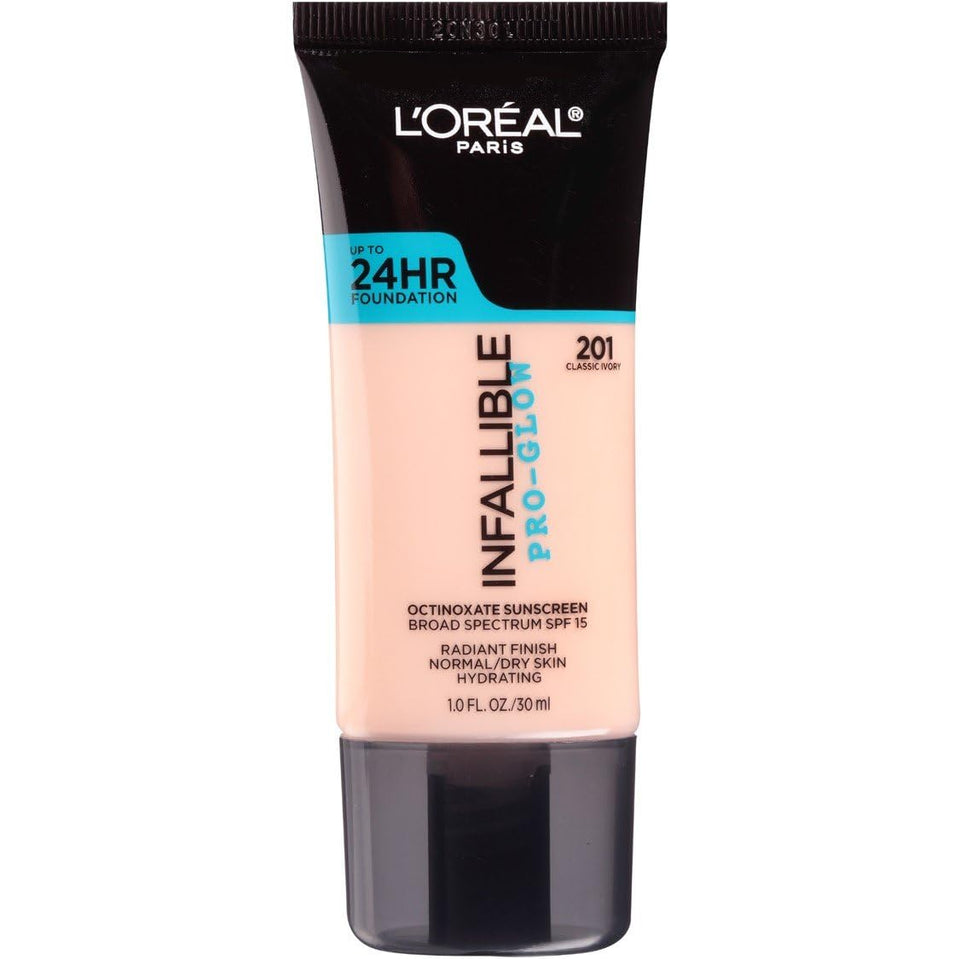 L'Oréal Paris front packaging showing bottle and label for quick identification and trust