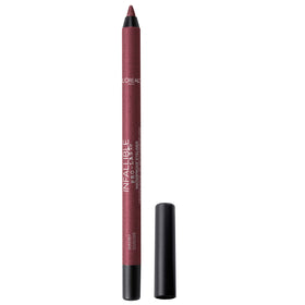 L'Oreal Paris front packaging of Burgundy pencil showing product name and size