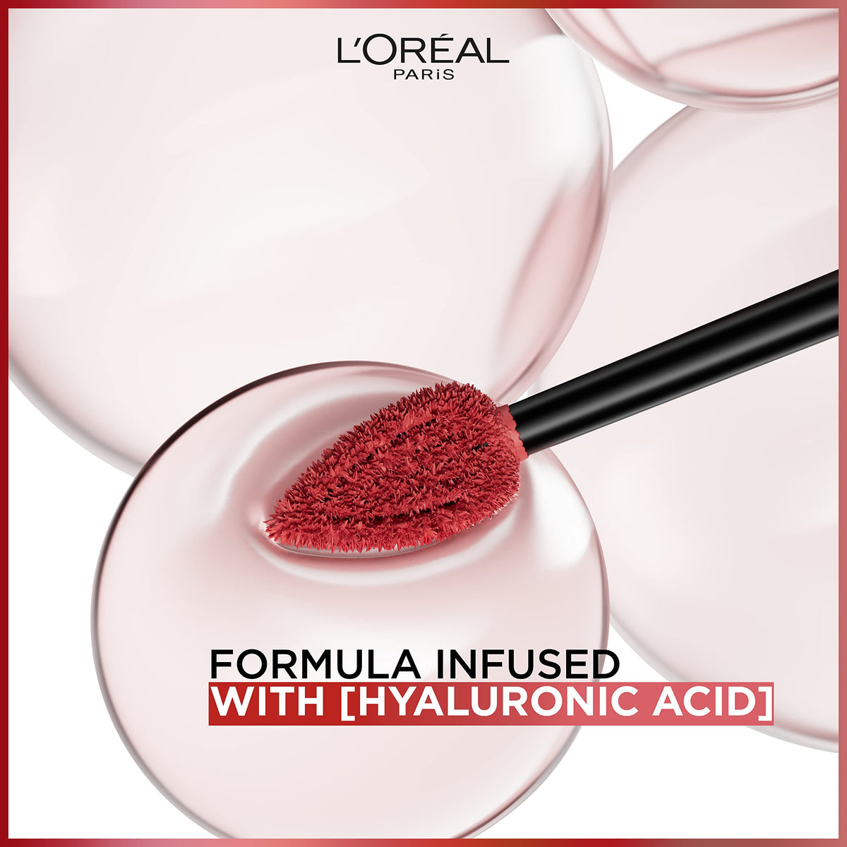 L'Oreal Paris worn on lips illustrating Proposal 655 long-lasting attractive color
