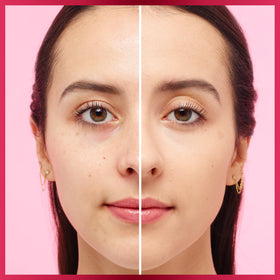 L'Oreal Paris shade swatch on skin ivory showing natural coverage benefit