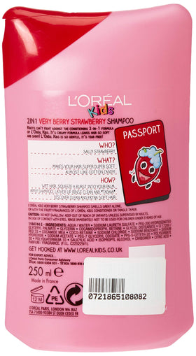 L'Oreal Paris kids creamy texture close-up illustrating gentle slip for easier detangling