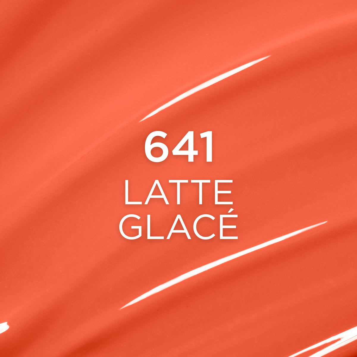 L'Oreal Paris Latte Glace swatch on hand demonstrating sheer tint and buildable color benefit