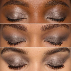 L'Oreal Paris shadow stick applied on eyelid demonstrating smooth, even color